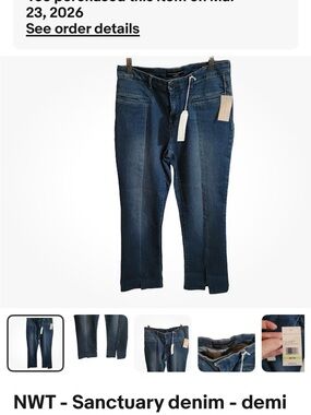 Sanctuary jeans $109 retail